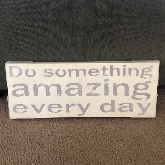 🚫SOLD ON M E R C A R I Inspirational Decor sign - Picture 1 of 2